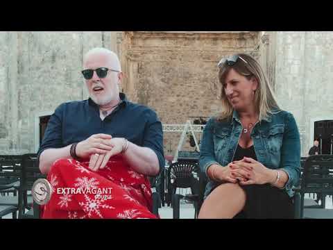 Extravagant couple Mario Lipovšek Battifiaca i Irena Grdinić