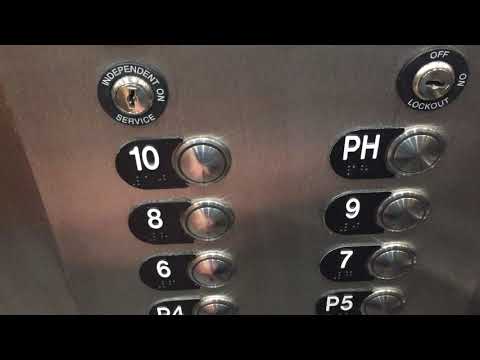 SLOW ThyssenKrupp Traction Elevators At The Waterstone Resort&Marina In Boca Raton FL