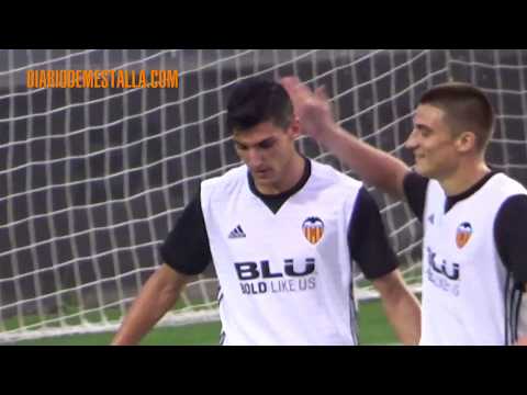 VCF Mestalla 4 -  CD Castellón 0 (Pretemporada)