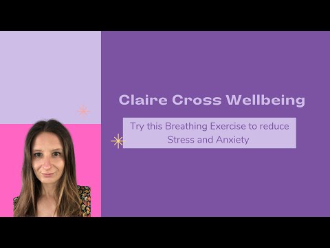 How can this Breathing Exercise help you reduce Stress and Anxiety