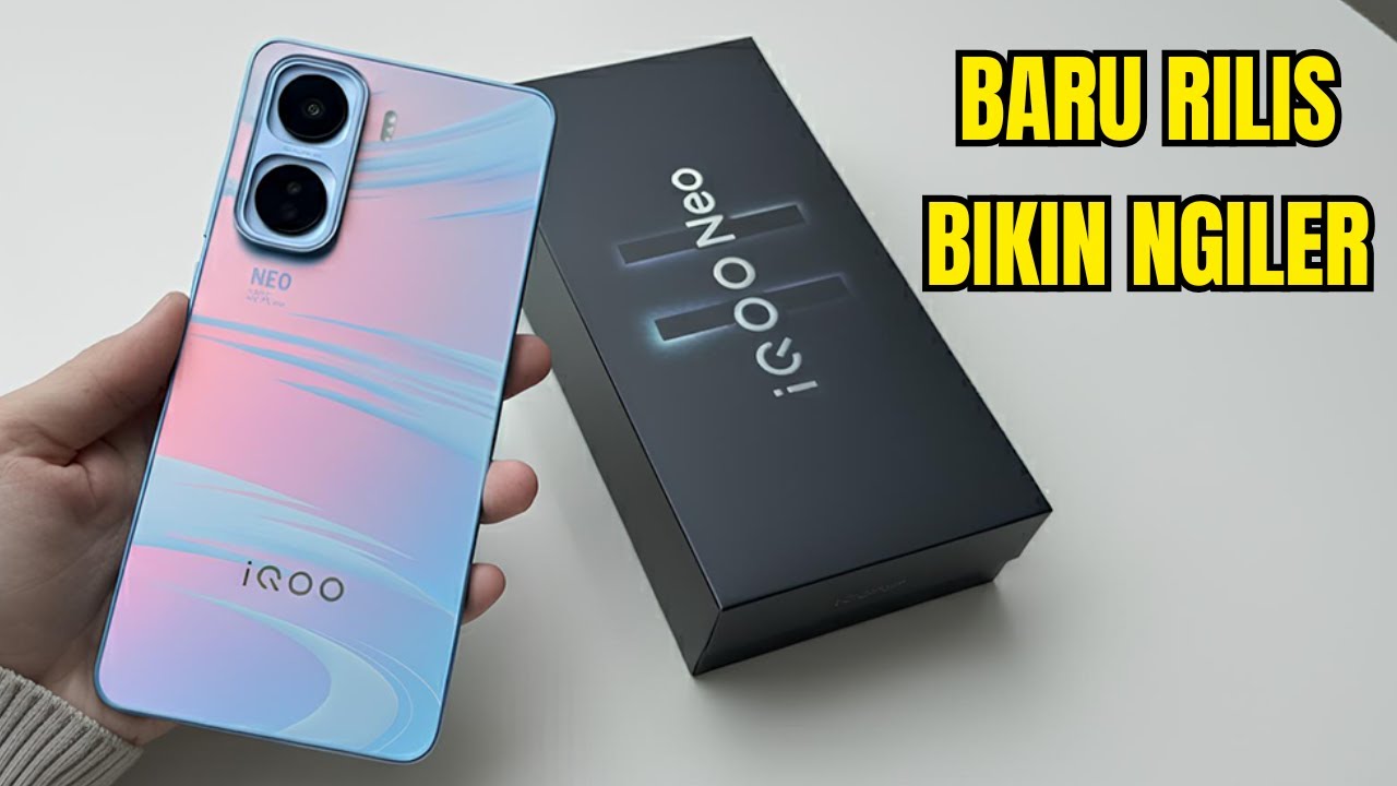 DIAM DIAM RILIS‼️IQOO NEO 11 - BATERAI 7500MAH, SNAPDRAGON 8 ELITE, LTPO AMOLED 144 HZ 2K