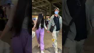 Hrithik snapped with girlfriend Saba Azad at airport after vacation