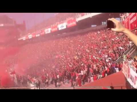 Increíble recibimiento independiente 3 racing 0 12/9/15