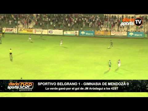 Sportivo Belgrano 1 Gimnasia de Mendoza 0