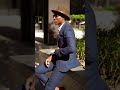 Men’s Essential Pinstriped Suit. Easy summer suit for character and class #summerstyle