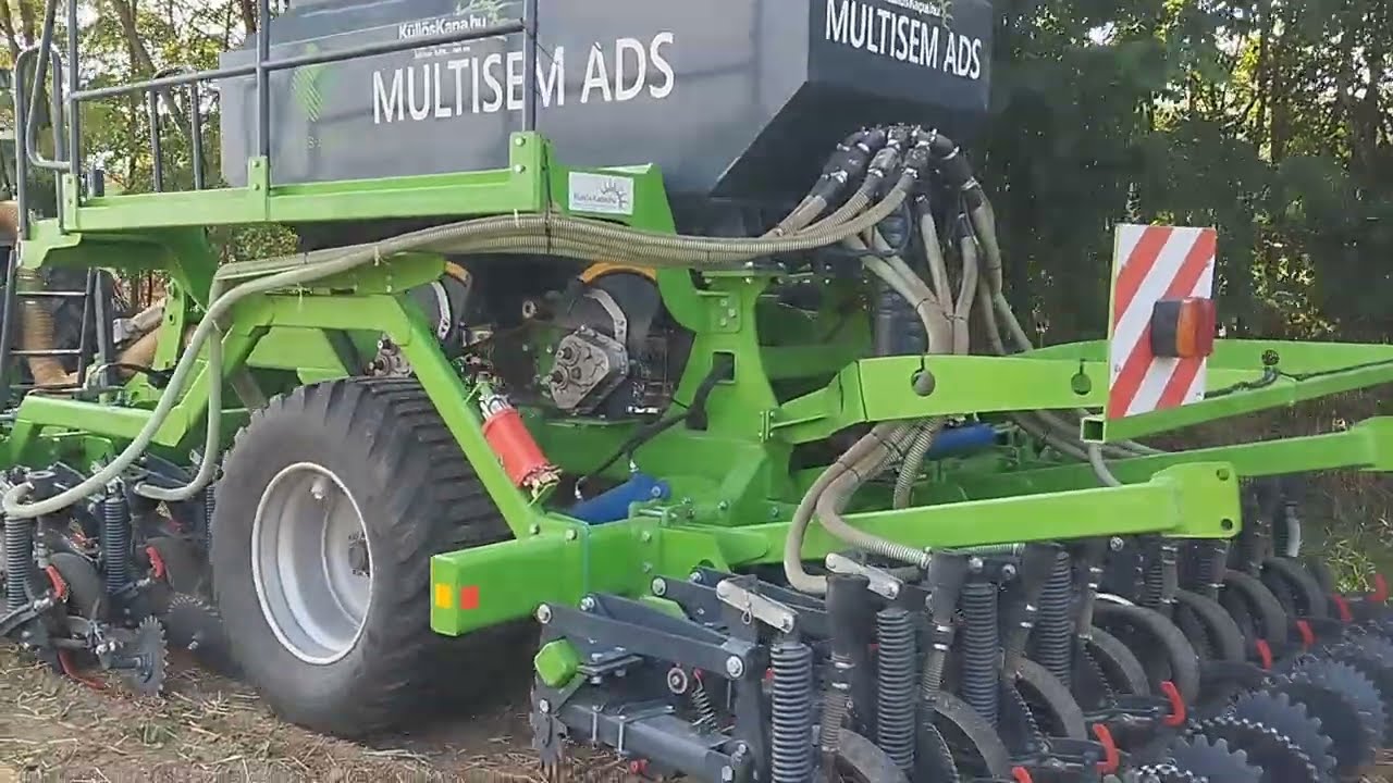 No-Till direktvető gép. Multisem ADS  Repce vetés, Nagydobos és Tunyogmatolcs környéke, 2025. szeptember 5. 