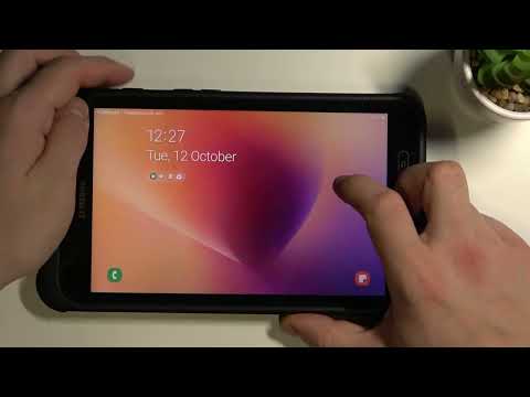 SAMSUNG Galaxy Tab Active 2 All Unlock Methods - Set Up Screen Lock Methods
