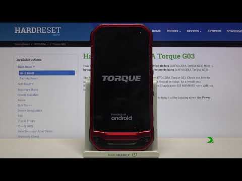Hard Reset KYOCERA Torque G03 – Master Reset Phone by Restore Default Settings