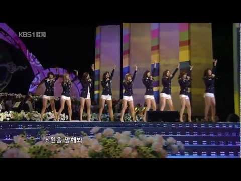 091023 SNSD - Tell Me Your Wish (Genie) @ Chuseok Special