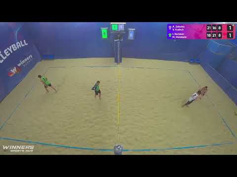 12:50 A. Zabuha / V. Kushch - I. Horiaiev / M. Horobets 19.02.2023 | Winners Beach Volleyball