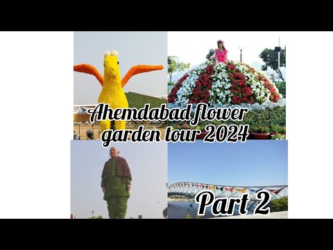 Ahemdabad flower garden 🥰👌tour #part 2 #viral #flower @funwithkeshvianddaksh1801 #