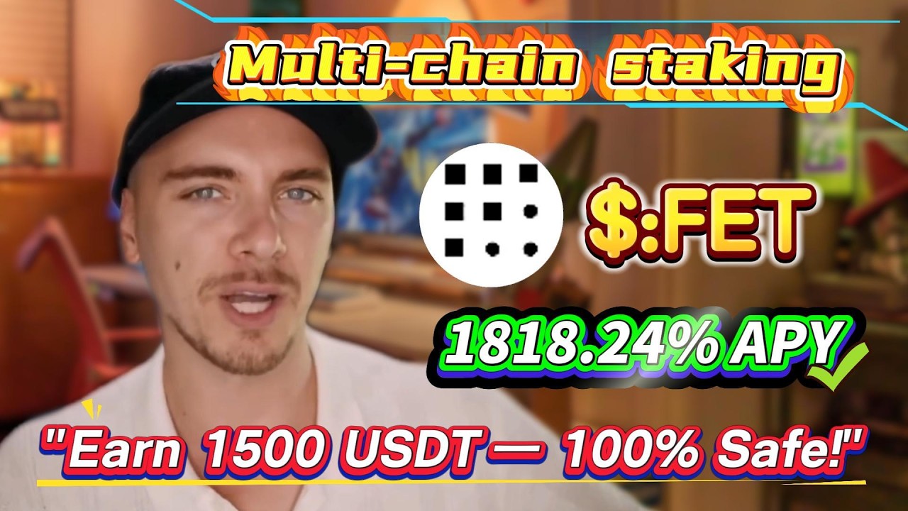 Easy FET Staking for Big Profits! 1818.24% Annual Yield, No-Risk Tips