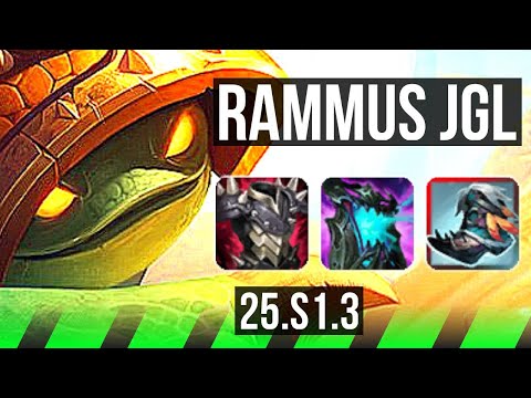RAMMUS vs ZAC (JGL) | EUW Diamond | 25.S1.3