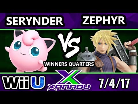 S@X 209 - Serynder (Jigglypuff) Vs. Zephyr (Cloud) - SSB4 Winners Quarters - Smash 4