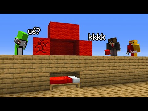 I trolled with FAKE PROTECTION in minecraft bedwars...