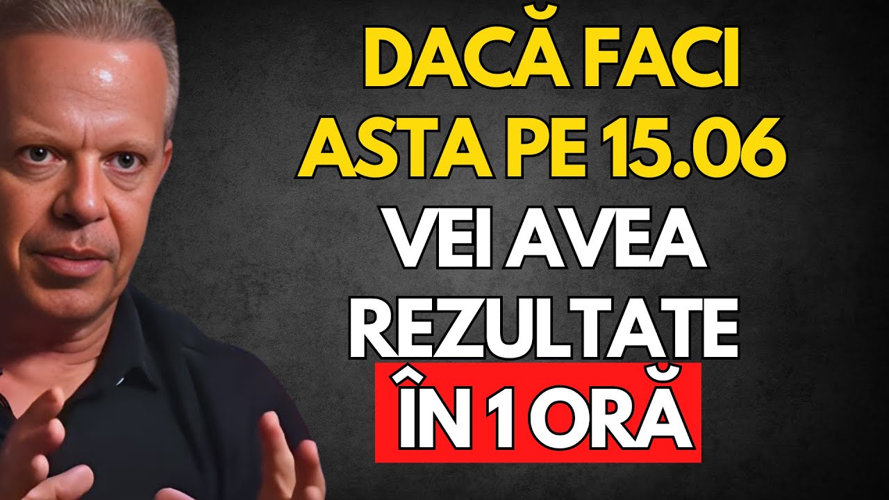 Atenție, asta va funcționa pentru tine în 1 oră | Dr. Joe Dispenza