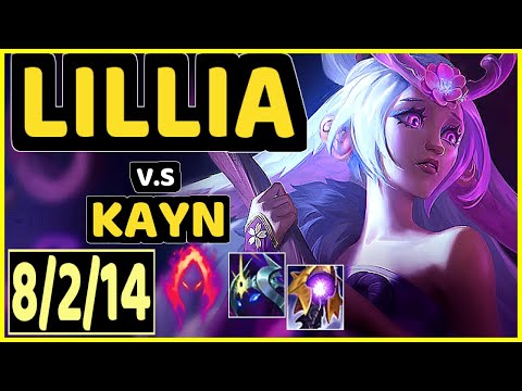 JANKOS (LILLIA) vs KAYN - 8/2/14 KDA JUNGLE CHALLENGER GAMEPLAY - EUW