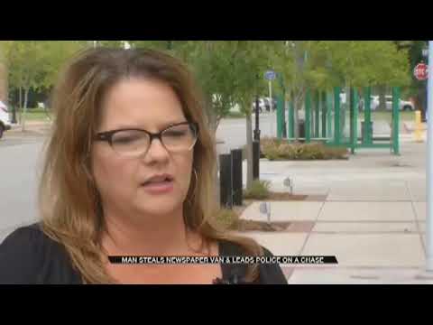 Man Steals Edmond Newspaper Van And Leads Police On A Chase