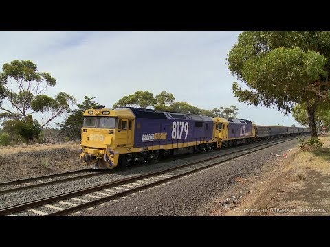 6CK5 Pacific National Grain Train - PoathTV Australian Railways