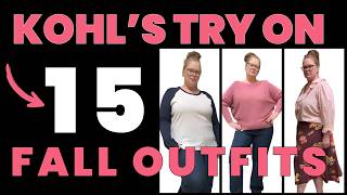 What is new at Kohl's I tried on 15 outifts! | Fashion Over 40 Size XL