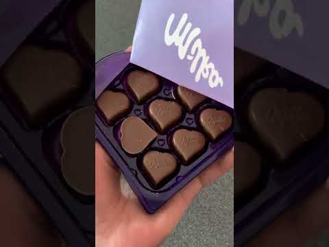 Milka Chocolate Hearts Unboxing | ASMR #satisfying #teamfilger