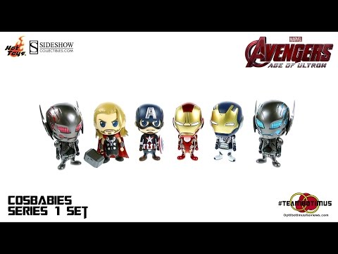 Video Review of the Hot Toys Avengers Age of Ultron Cosbaby Series 1 Set