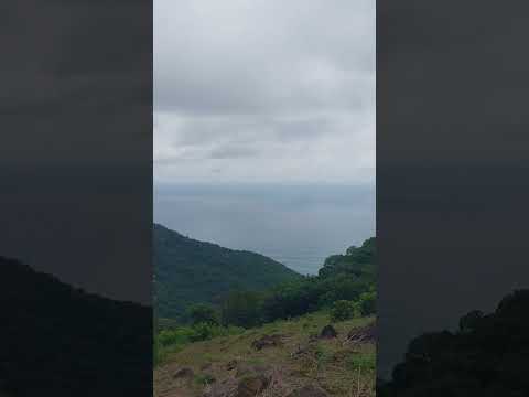 Vista al mar desde Caserio el Cerro , Mizata, Teotepeque 🌎💚🩵🇸🇻