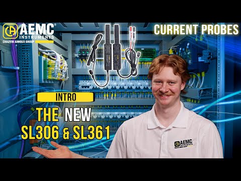 AEMC®- Introducing the NEW SL306 & SL361 | AC/DC Current Probes from AEMC® Instruments