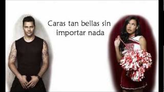 Glee Cast- La Isla Bonita ft. Ricky Martin! (with lyrics)