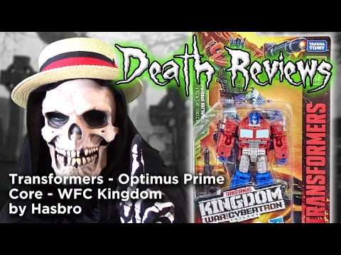 Death Reviews: Optimus Prime - Core - WFC Kingdom