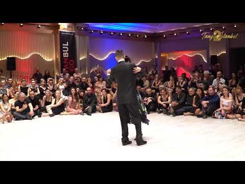  Javier Rodriguez  and  Fatima Vitale  are  dancing  to  a  tango  by  Osvaldo Pugliese  at  TanGO TO Istanbul  in  2019