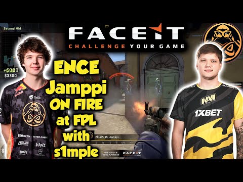 ENCE Jamppi ON FIRE at FPL with s1mple in Inferno