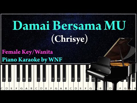 Chrisye - Damai Bersama MU Karaoke Versi Wanita