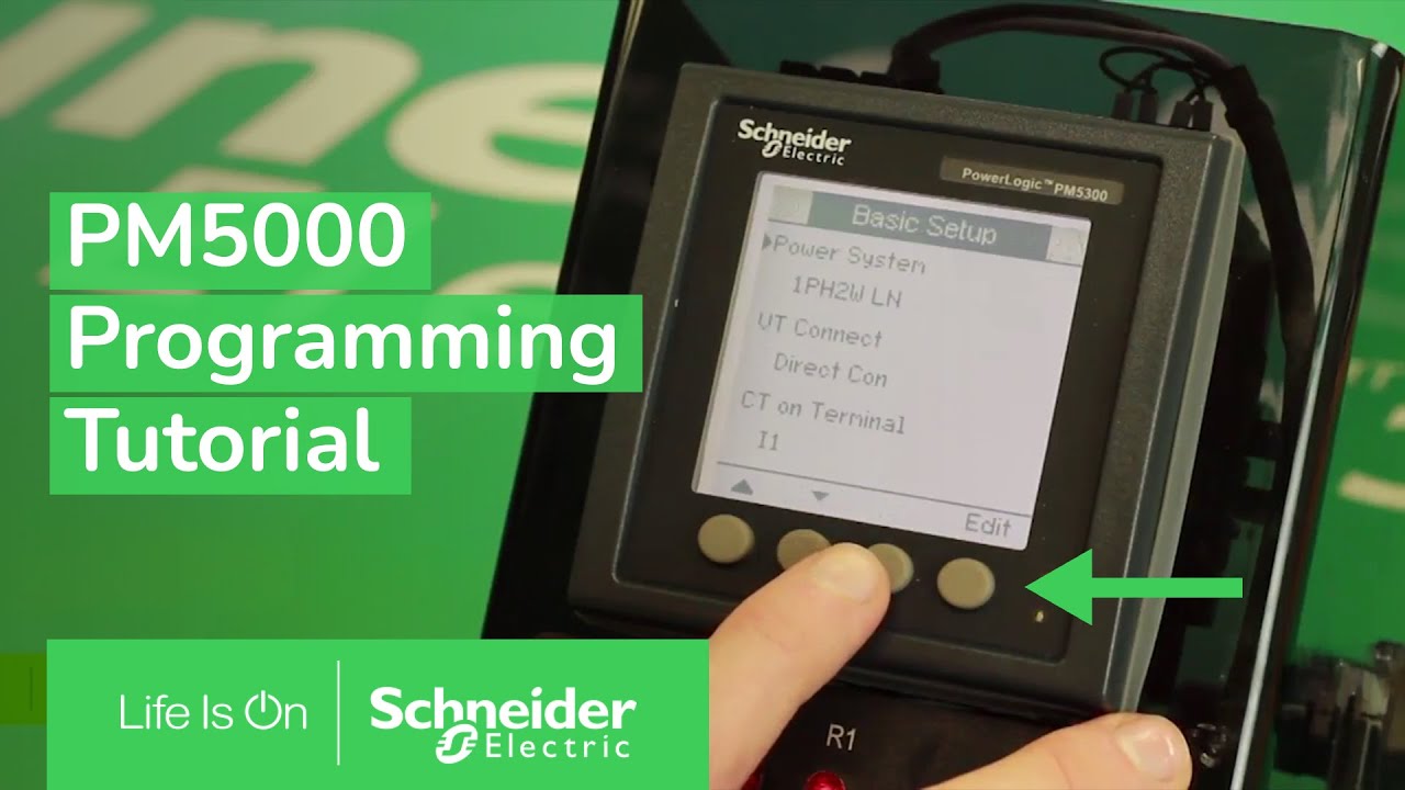 PM5000 Programming Tutorial — Schneider Electric