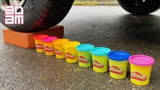 Download lagu Pijak Pijak Sampai Pecah | Ujikaji 032: Kereta Pijak Play Doh & Lain² mp3