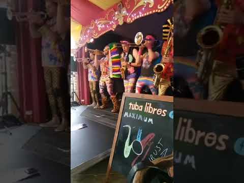 Tuba Libres 'Baby One More Time' at The Winchester Gate, Salisbury, UK, 23rd July 2023