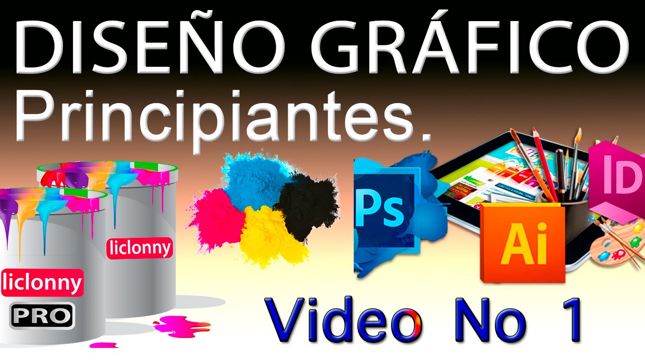 Tutorial Diseño Gráfico. No.1 Introducción.¿Cuáles son las  Herramientas Necesarias?. liclonny