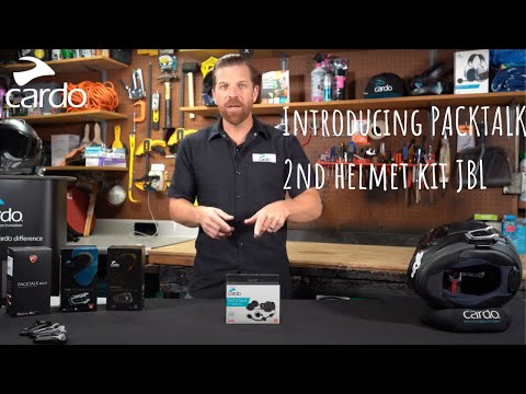PACKTALK 2nd helmet kit with Sound by JBL- Full tutorial PACKTALK 2nd h...