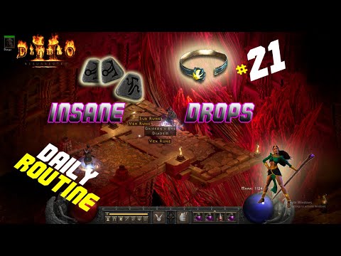 I Slained Baal 24 Hours Straight + WSK 200 Runs / Loot Recap - Diablo 2 Resurrected - D2R