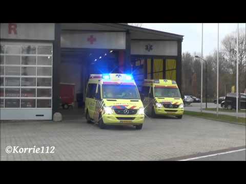 A1 (showtjes), Ambulances 07-109 en 07-119 vertrekken vanaf post Barneveld