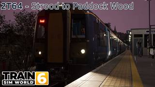 2T64 - Strood to Paddock Wood - Medway Valley Line - Class 375 - Train Sim World 6