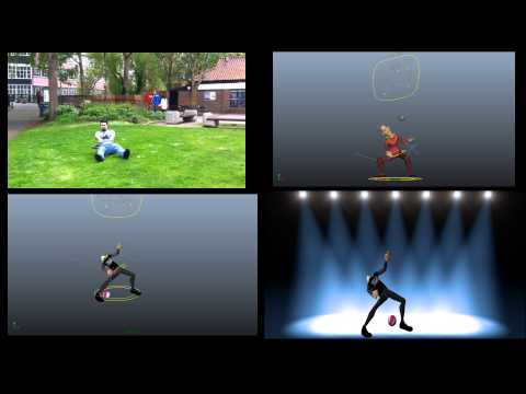 progression reel 3d character