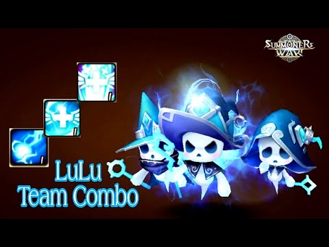 2A Lulu So OP,Lulu Full Combo In RTA - Summoners War