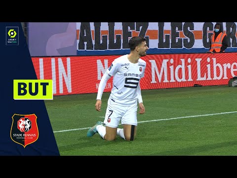 But Martin TERRIER (8' - SRFC) MONTPELLIER HÉRAULT SC - STADE RENNAIS FC (2-4) 21/22