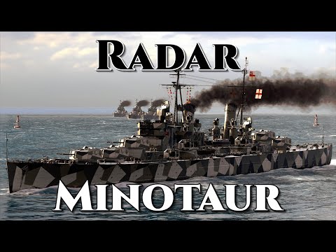 World of Warships: Radar Minotaur