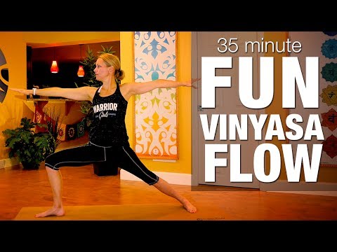35 Min Fun Vinyasa Flow Yoga Class - Five Parks Yoga
