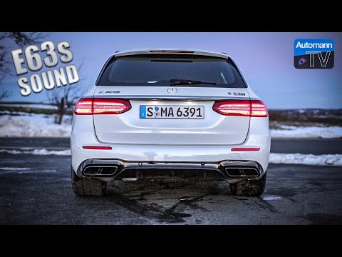 Mercedes-AMG E63s (612hp) - pure SOUND (60FPS)