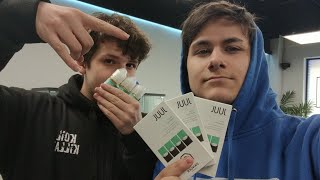 JUUL MINT POD VS POD JUICE JEWEL MINT  (Juul sesh)