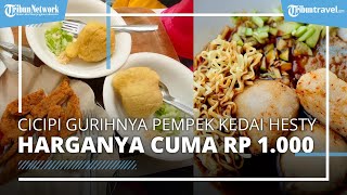 Cicipi Pempek Hesty Khas Palembang, Harganya Cuma Rp 1.000 per Biji