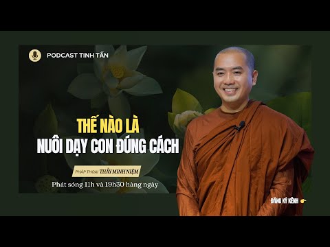 Thế Nào Là Nuôi Dạy Con Đúng Cách | Thầy Minh Niệm | Tinh Tấn